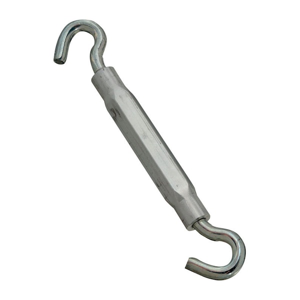 National Hardware Zinc-Plated Aluminum/Steel Turnbuckle 130 lb. cap. 9 in. L N222-018 - main